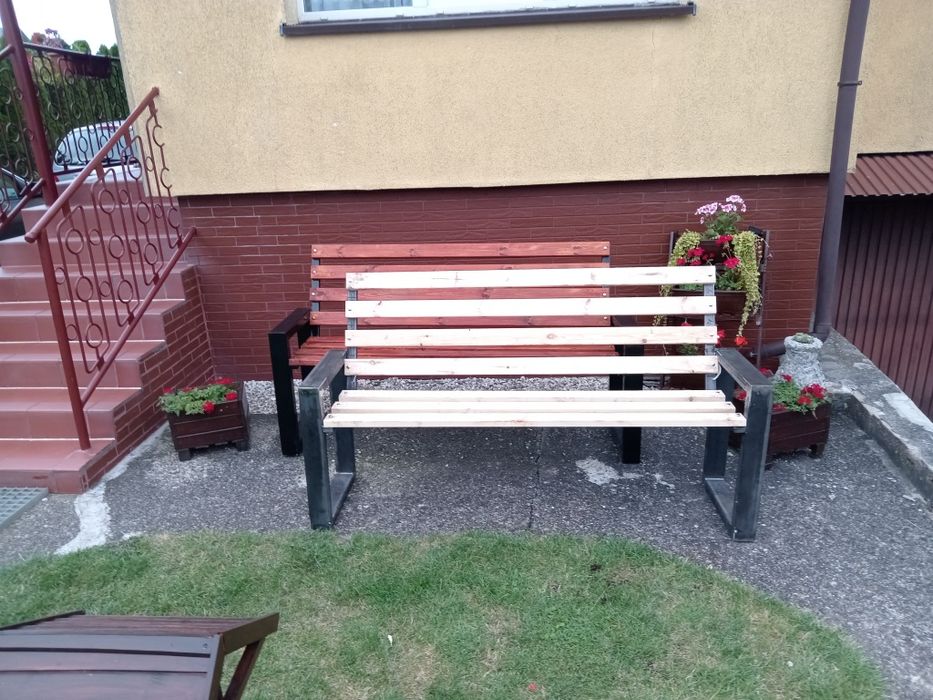 Ławka miejska ogrodowa