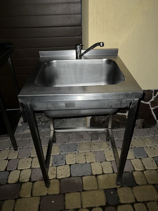 Мийка виробнича 1-но секційна штампована