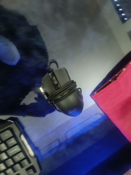 Vendo este rato e teclado e essa corrente e fone