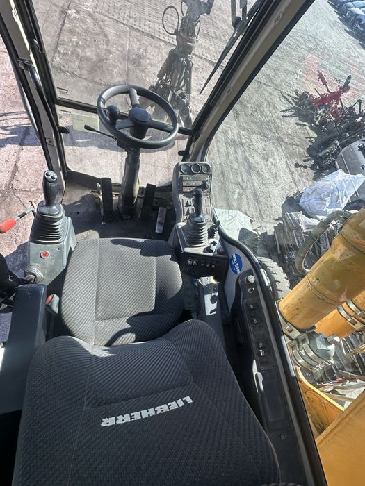 Koparka kołowa Liebherr A 316 Litronic – 2004 r. – chwytak + łyżka