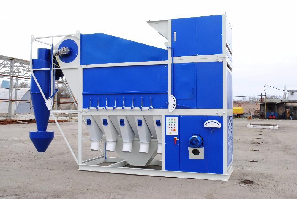 Сепаратор САД-5 и Сепаратор СПО предварительная очистка зерна.