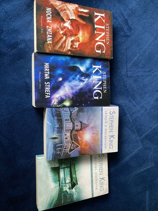 Stephen King dolores claiborne,nocna zmiana, martwa strefa, sklepik z