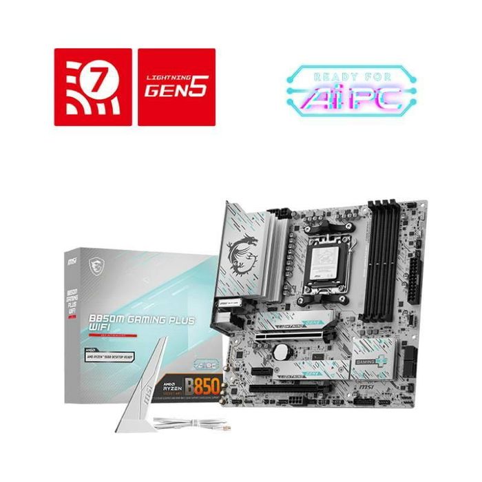 Материнська плата MSI B850M Gaming Plus WiFi Socket AM5