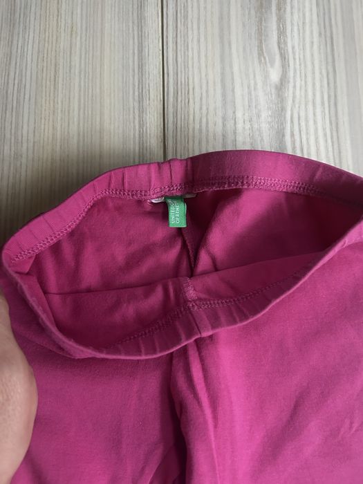 Różowe legginsy 104/110 Benetton