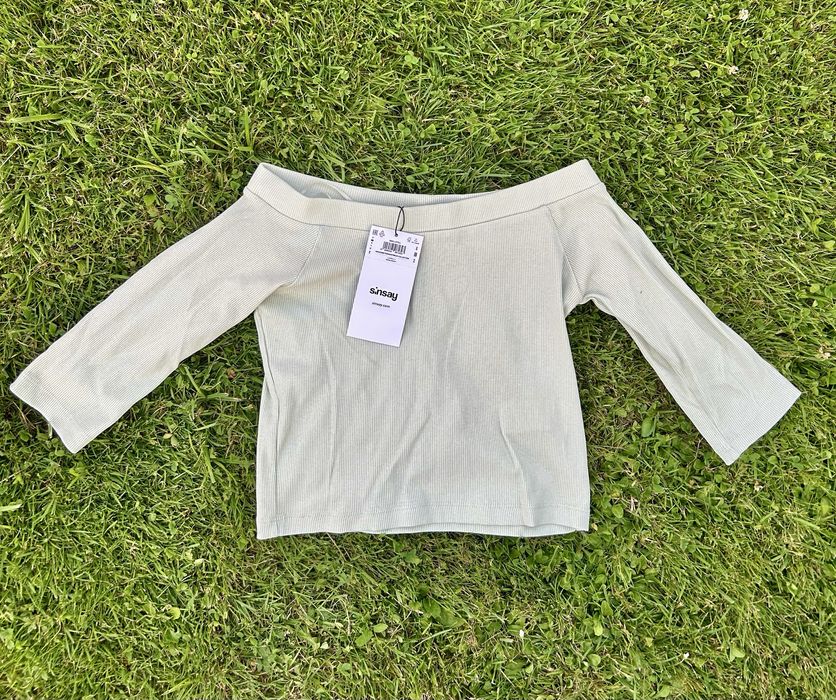 Bluzka w prazki z dlugim rekawem