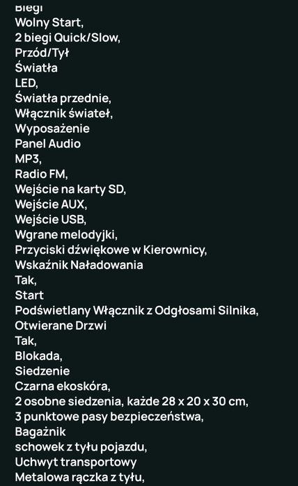 Autko  na akumulator