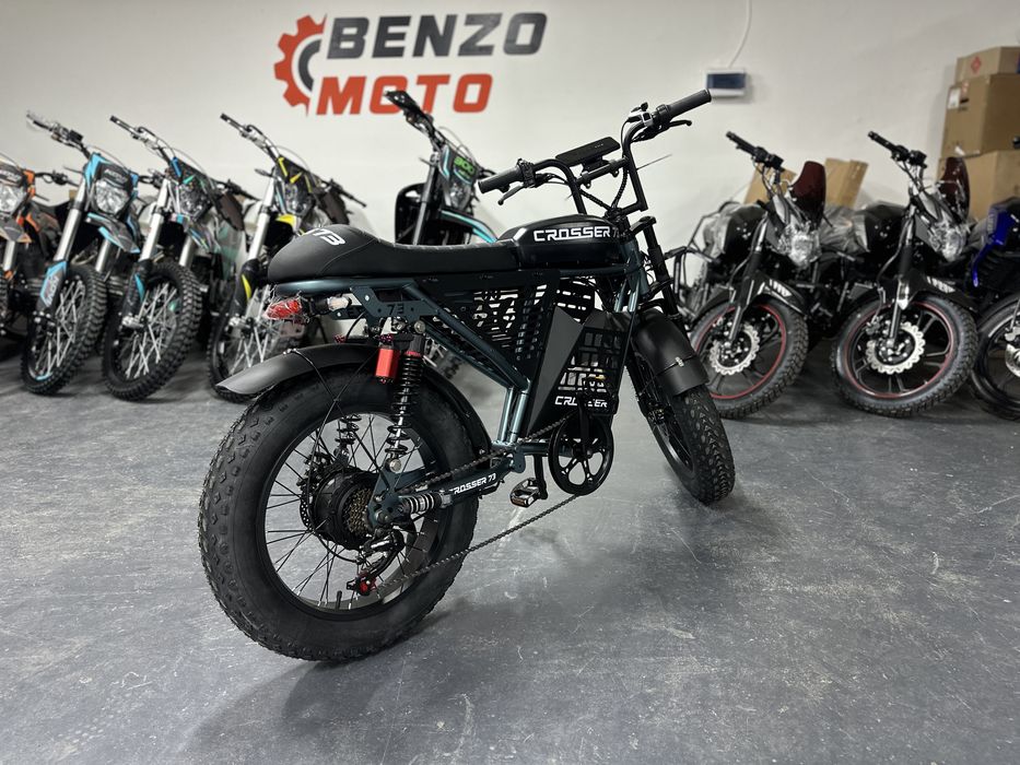 Електрофетбайк електровелосипед Crosser 73