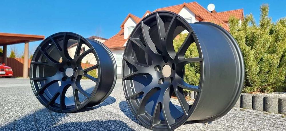 Felgi ER 505 20 5x115 do DODGE CHALLENGER SRT Czarne 9,5 i 11 Concave