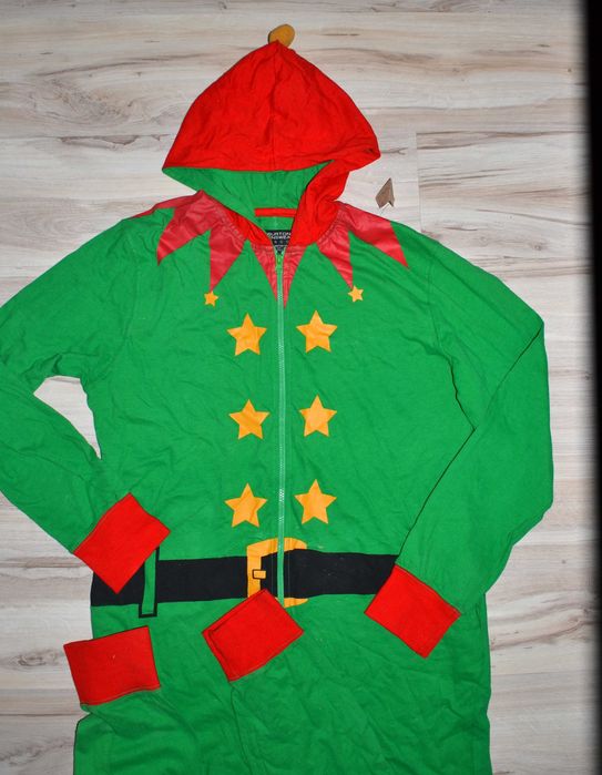 6^ elf skrzat strój przebranie piżama L/XL