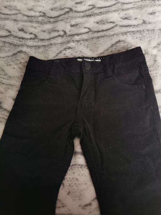 2x spodnie rurki skinny 2