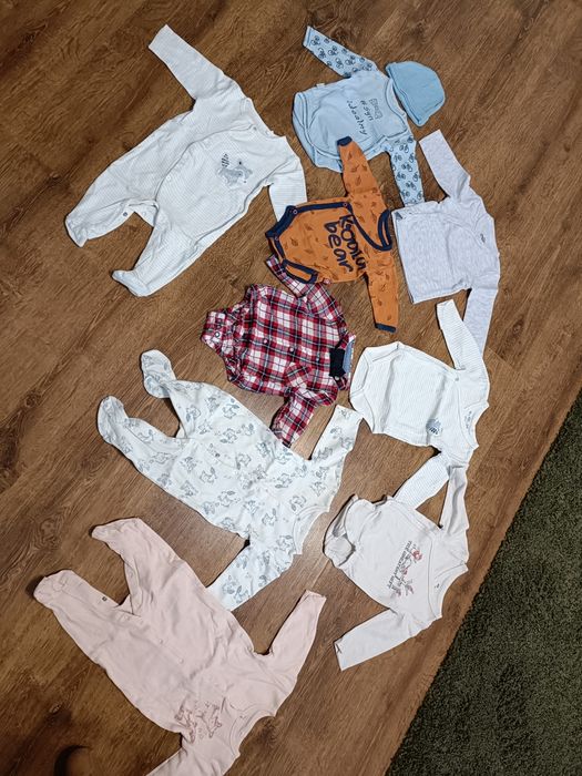 Paczka ubrań 62+ niechodki