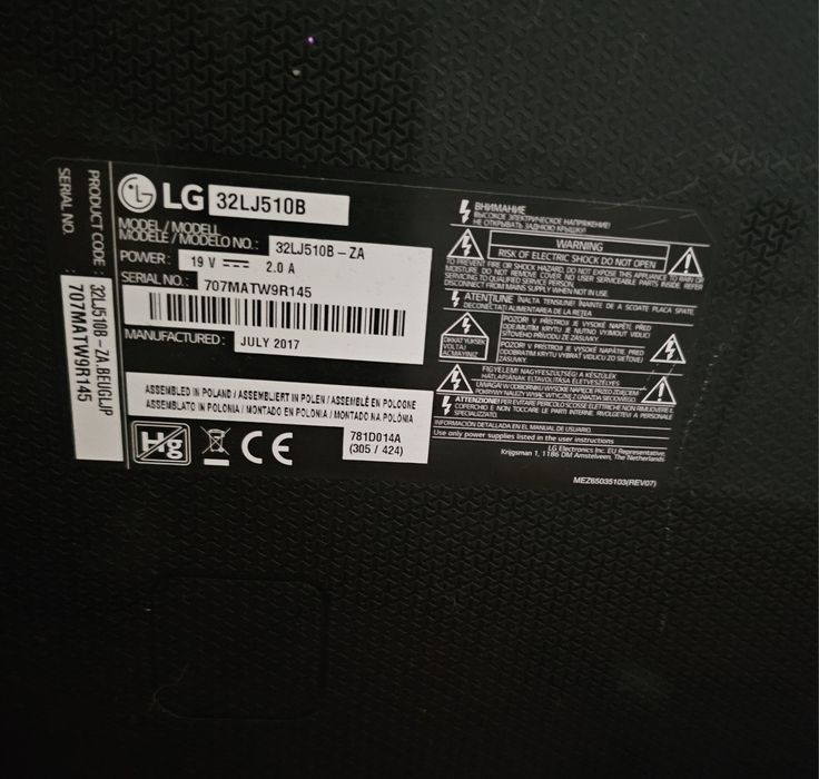 Tv LG 32 para venda