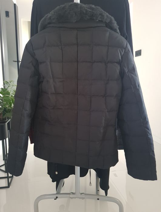 Kurtka Vanila 36 królik puchowa pikowana