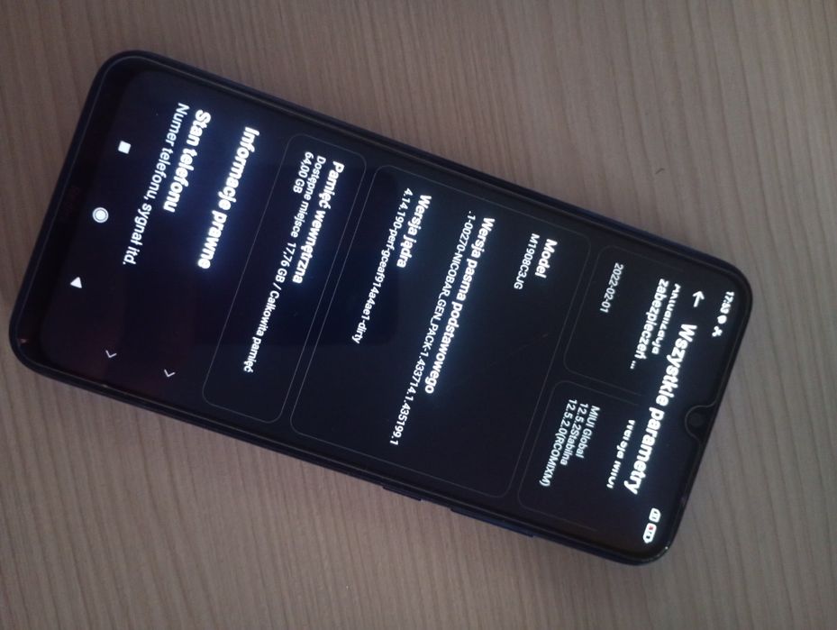 Xiaomi Redmi Note 8 4/64GB Neptune Blue | Cały zestaw, Słuchawki, Etui