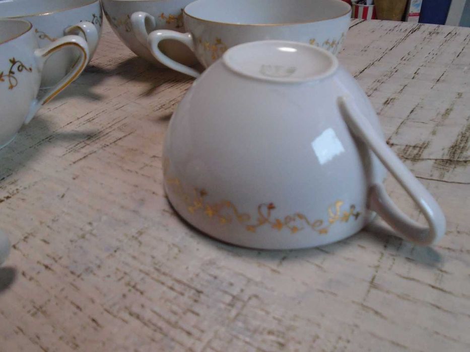 6 filiżanek z porcelany  MZ Altrohlau