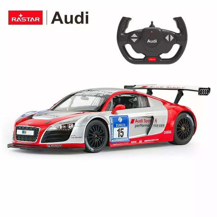 Auto Na Radio Audi R8 Lms 1:14 47510 Rastar. Rastar