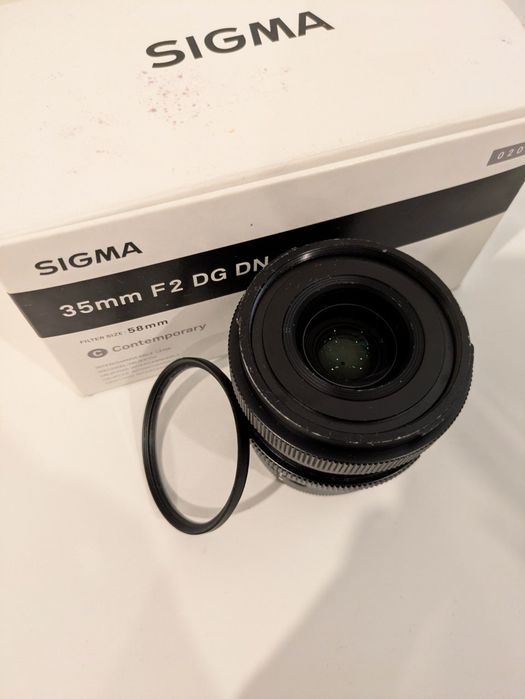 Sony a7 II + Lente Sigma 35mm F2 DG DN Contemporary