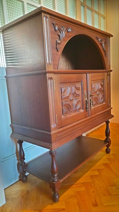 Consola bar aparador de madeira