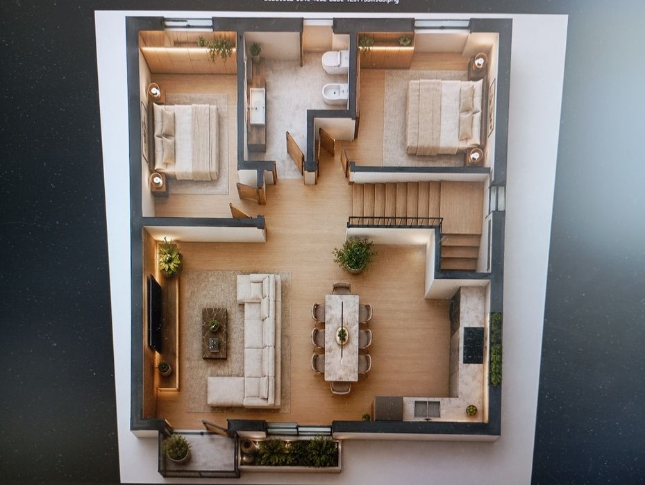 Apartamento T2  em moradia nova a estrear  - São Domingos Rana - 3 Min. A5 - Praias Várias