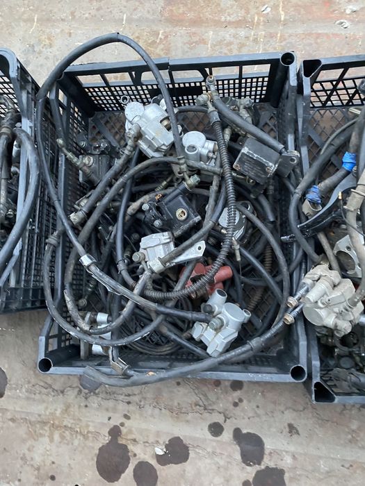 Тормоза на скутер супорт шланг машинка тормозная система передня задня ...