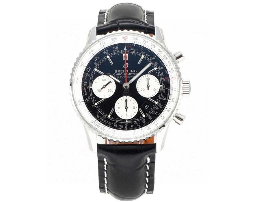 Годинник кварцовий Breitling Navitimer B01 Chronograph 43 AB0121211B1X1