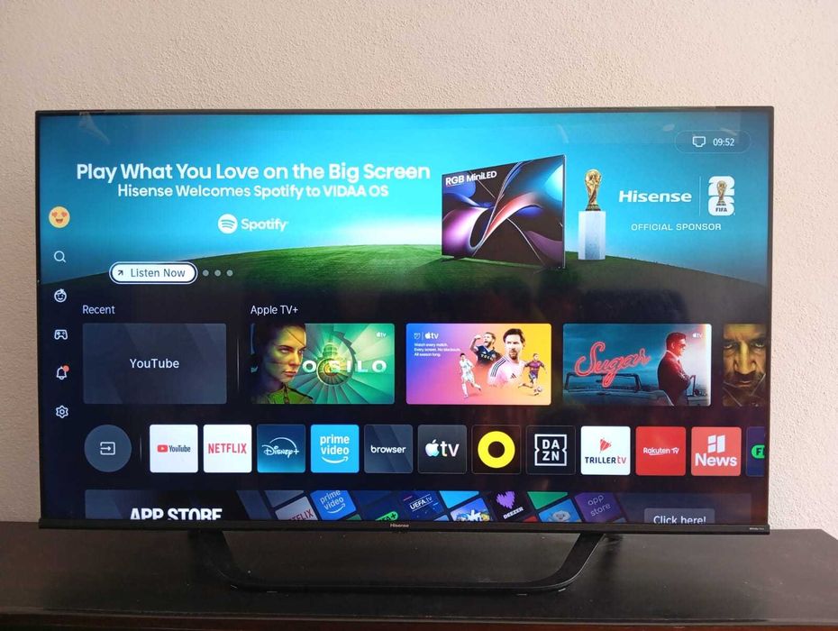 Smart TV Hisense 50" 4K Ultra HD (50A63H)
