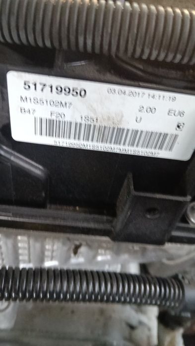 Motor BMW B47D20A 190cv 2017  ,70Mikms