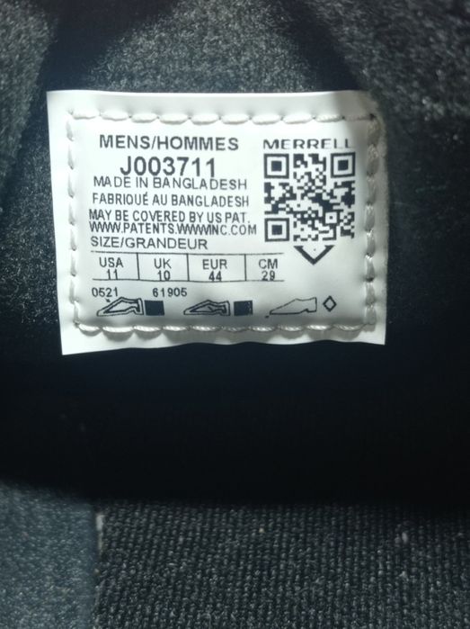 Сліпони Merrell Hut Moc 44р.