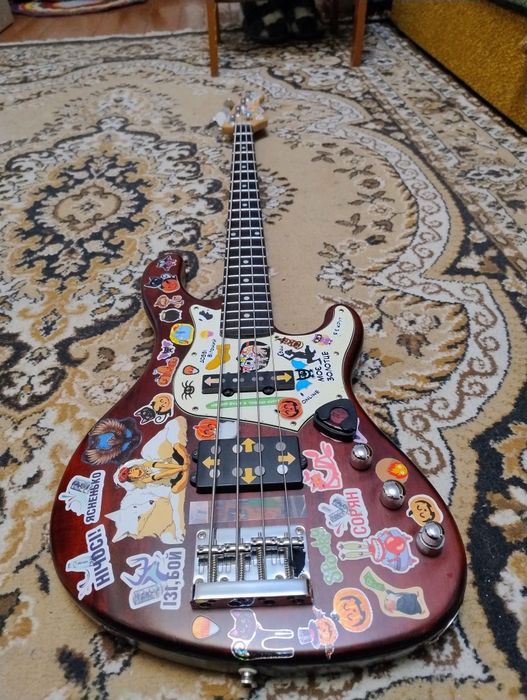 Бас Гітара Сталеві лади! Cort Gb34A Прокачана!