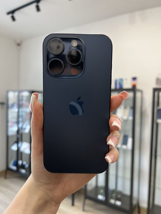 Telefon iPhone 15 PRO 128GB Niebieski Apple Gwarancja iTrade