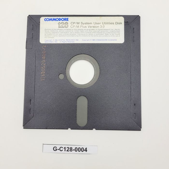 Commodore 128 CP/M System Disk Plus 3.0 (C128)