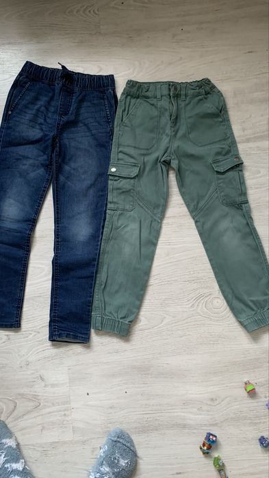 Spodnie rozmiar 128 chlopiece