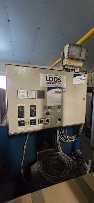 Kocioł Parowy Loos 350kg/h 13 bar kompletna kotłownia