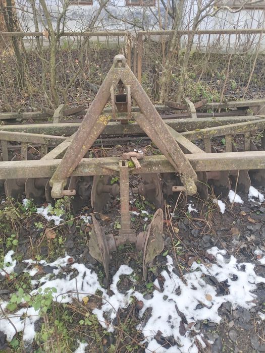 Дискова борона, саморобна