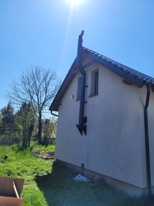 Montaż kominów z rur dwuściennych I wsady kominowe