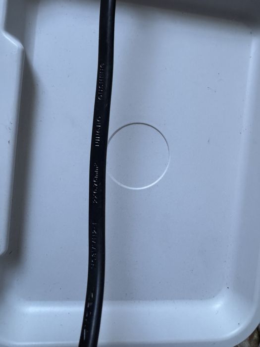 Cabo de alimentação bipolar cabo oito