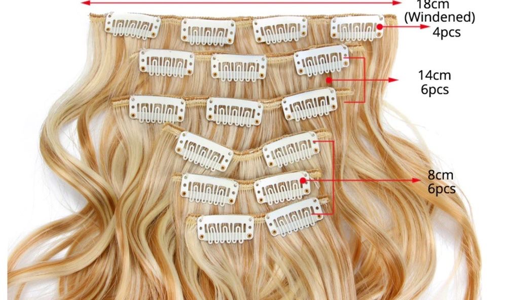 Extensoes Banda Tictac Liso Encaracolado Natural parece Cabelo Humano