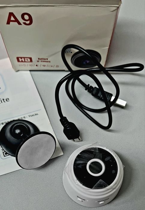 Mini câmara de segurança Wi-Fi A9