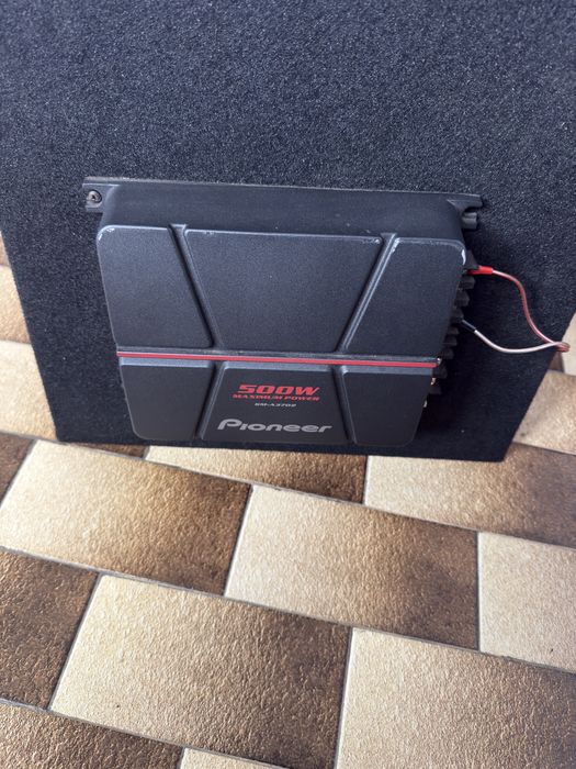 Caixa pioneer com pontencia
