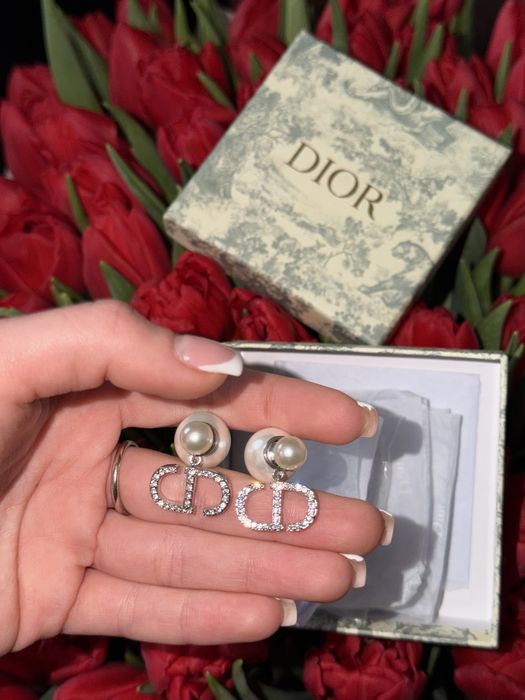 Серьги DIOR диор