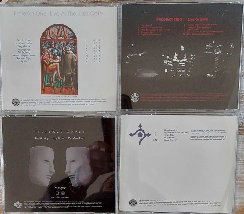King Crimson The Projekcts, box set