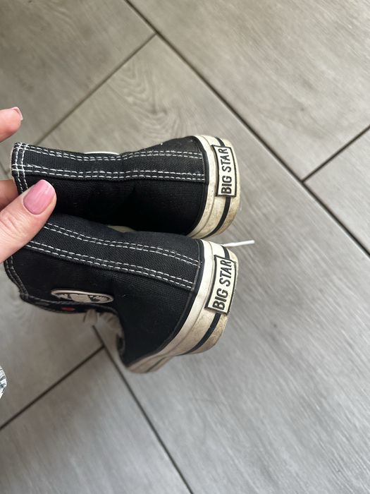 Wysokie trampki męskie Big Star | 40 | czarne