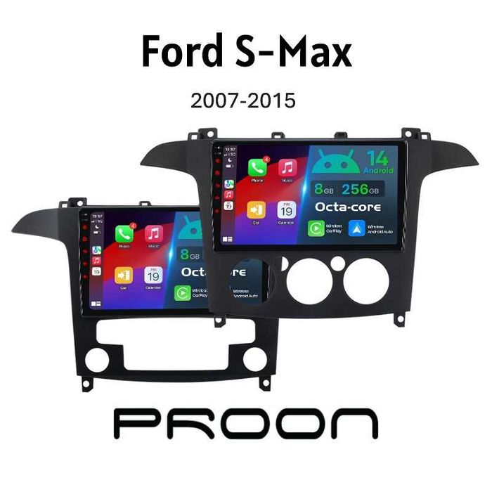 Auto Rádio Ford S-Max Ano 2007 até 2015