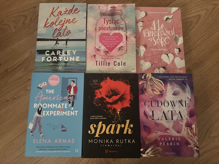 Zestaw ksiazek młodzieżowych