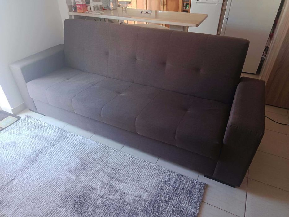 Sofa-cama com largura 120 cm
