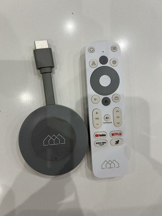 ODTWARZACZ CHROMECAST Homatics Dongle G 4K SMART TV Google Android TV WiFi