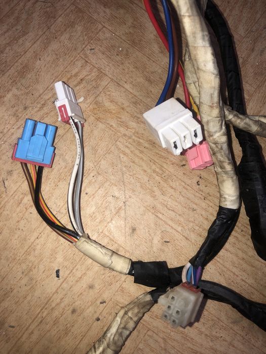 Электрическая обвязка стиральной машины LG с сетевым фильтром