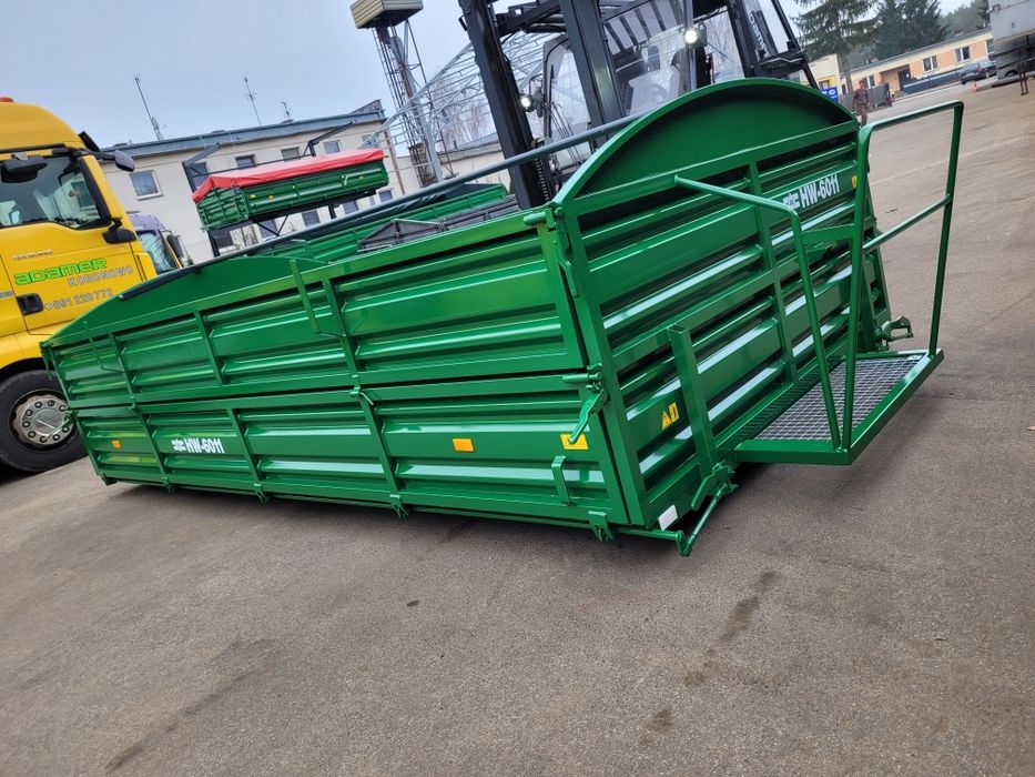 Zabudowa przyczepy rolniczej HL6011 HW nowa z plandeką, burty , boki