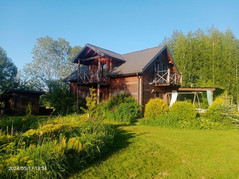 Dom nad stawem do wynajęcia 40 km od Białegostoku