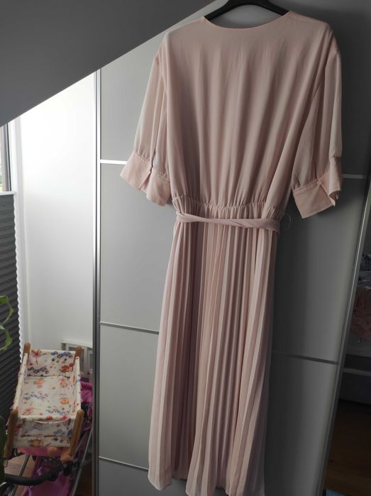 Plisowana sukienka H&M